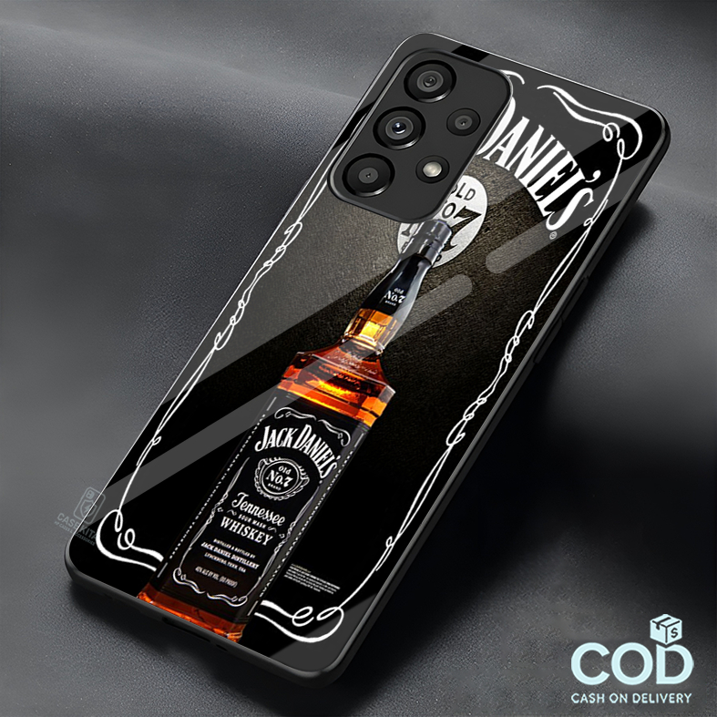 Casing Hp Untuk Samsung A23 / Samsung A33 5G / Samsung A53 / Samsung A73 - Fashion Motif Jack Daniel