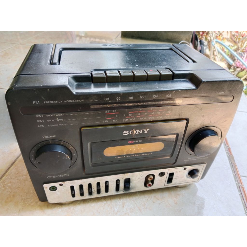 RADIO TAPE COMPO SONY CFS-1130S JADUL