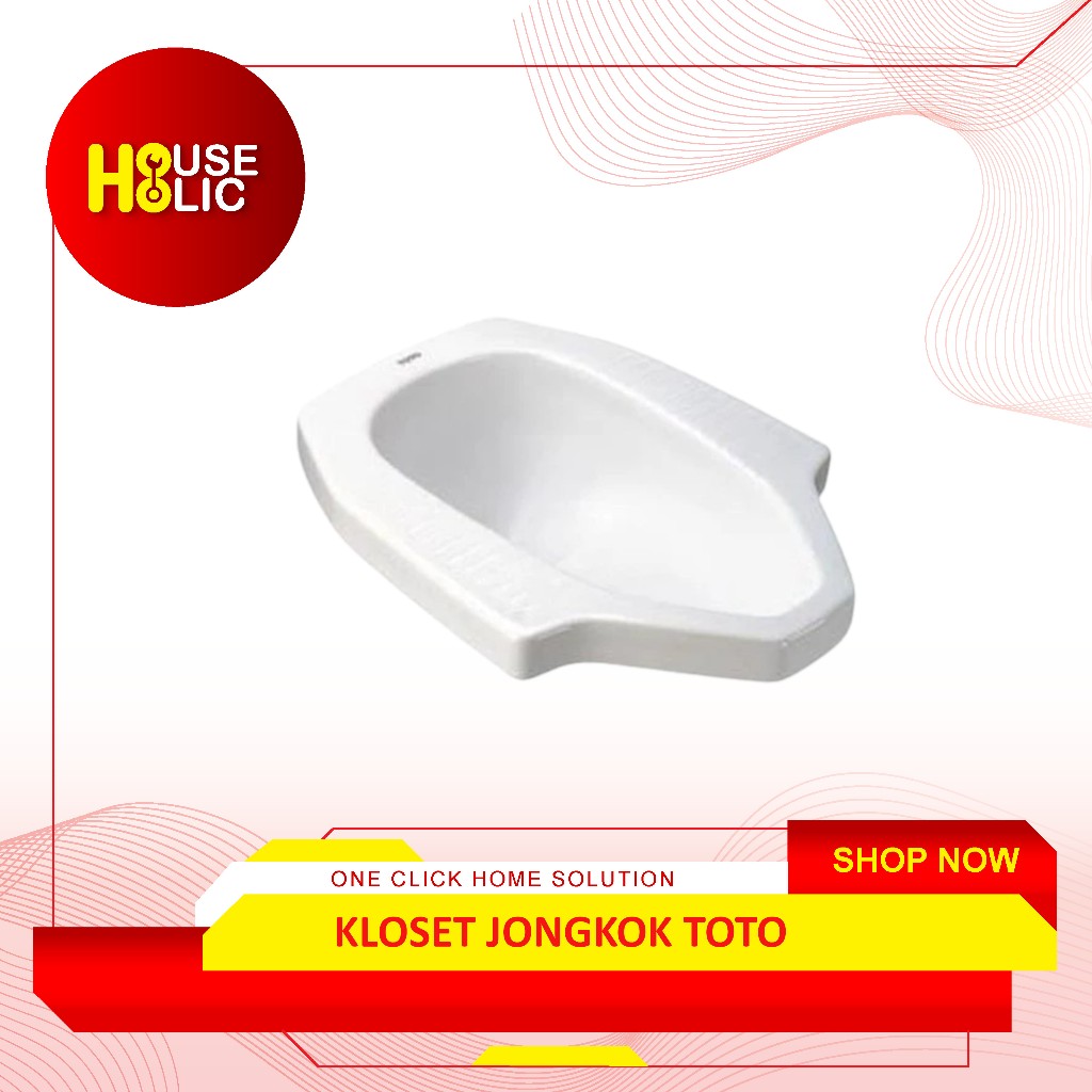 TOTO Kloset Jongkok CE 7 / Closet Jongkok WC Toilet CE7