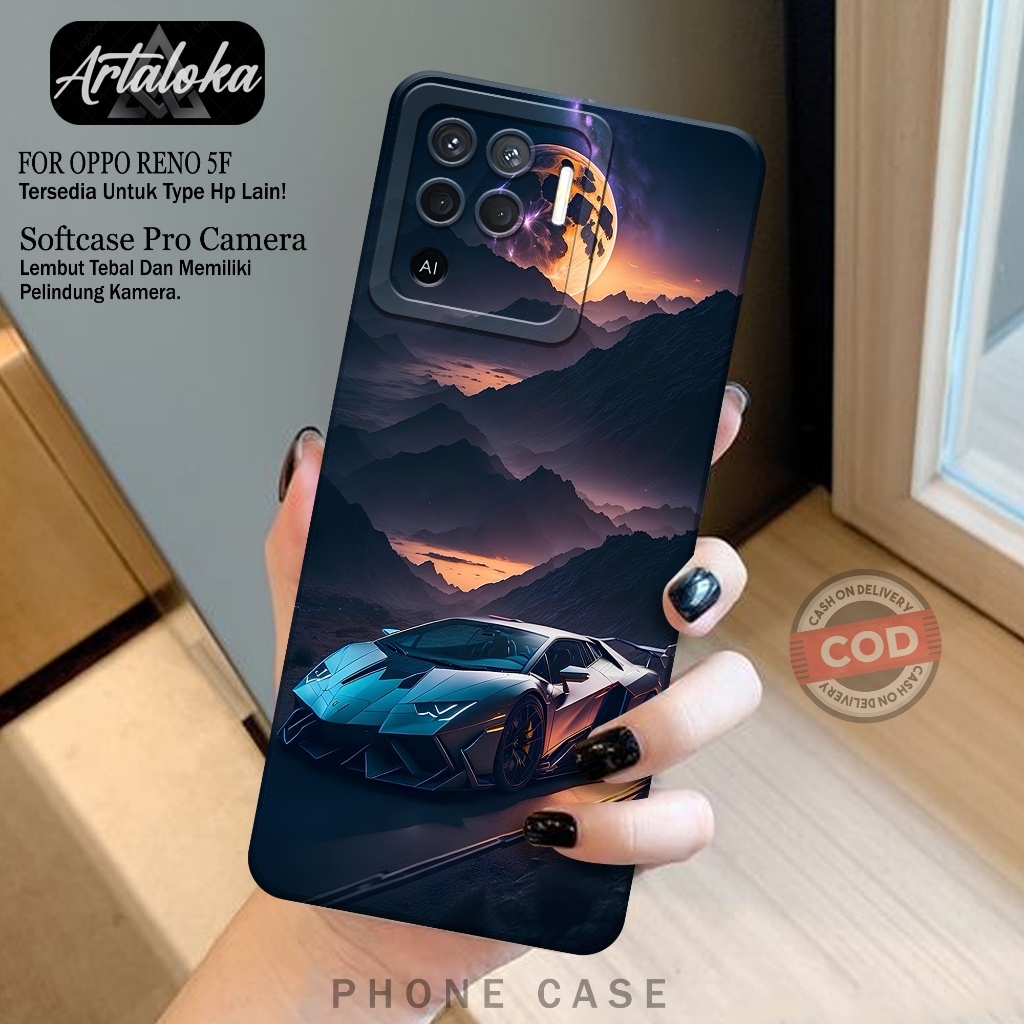 Softcase OPPO RENO 5F Fashion Case Mobil Case Hp OPPO RENO 5F Silikon Pro Camera OPPO RENO 5F Kesing