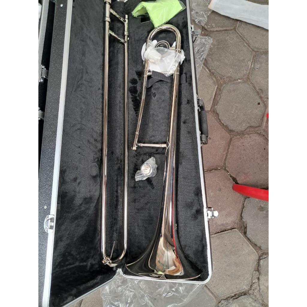 SLIDE TROMBONE AMSTRONG FREE PACKING KAYU