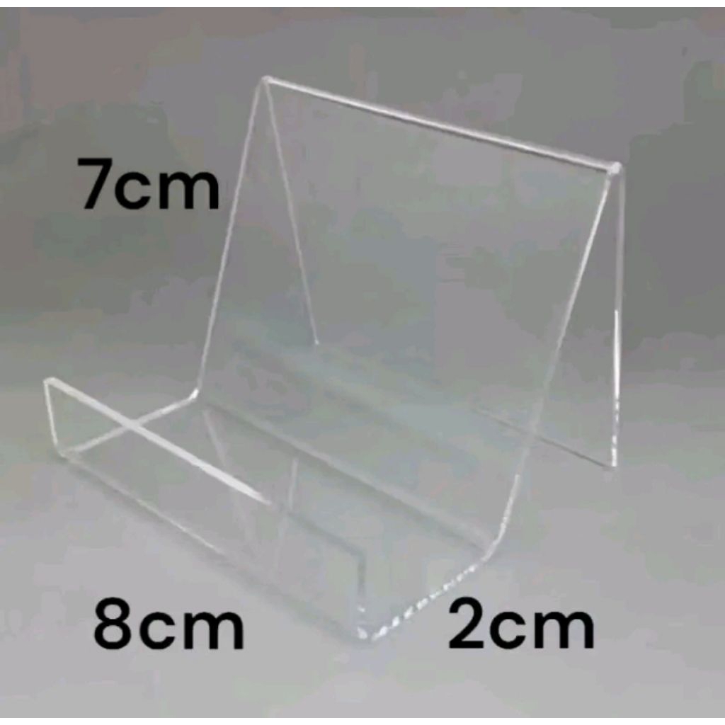 

RK akrilik dudukan dompet 2mm - acrylic stand dompet