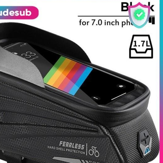 Eiger Sport - Tas Frame Sepeda Mtb Gunung Gowes Touring Dengan Holder Hp Waterproof