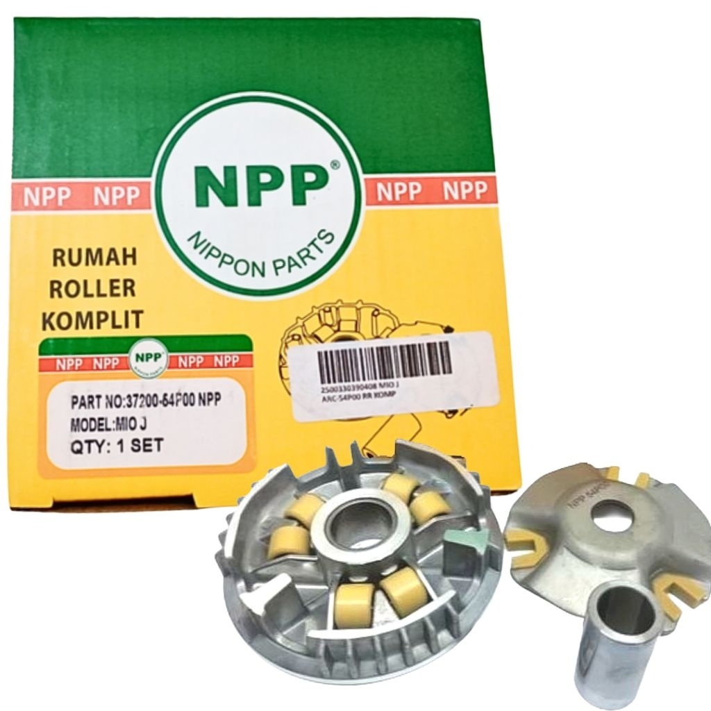 Rumah Roller Komplit Mio J- CVT Roller Set NPP Original