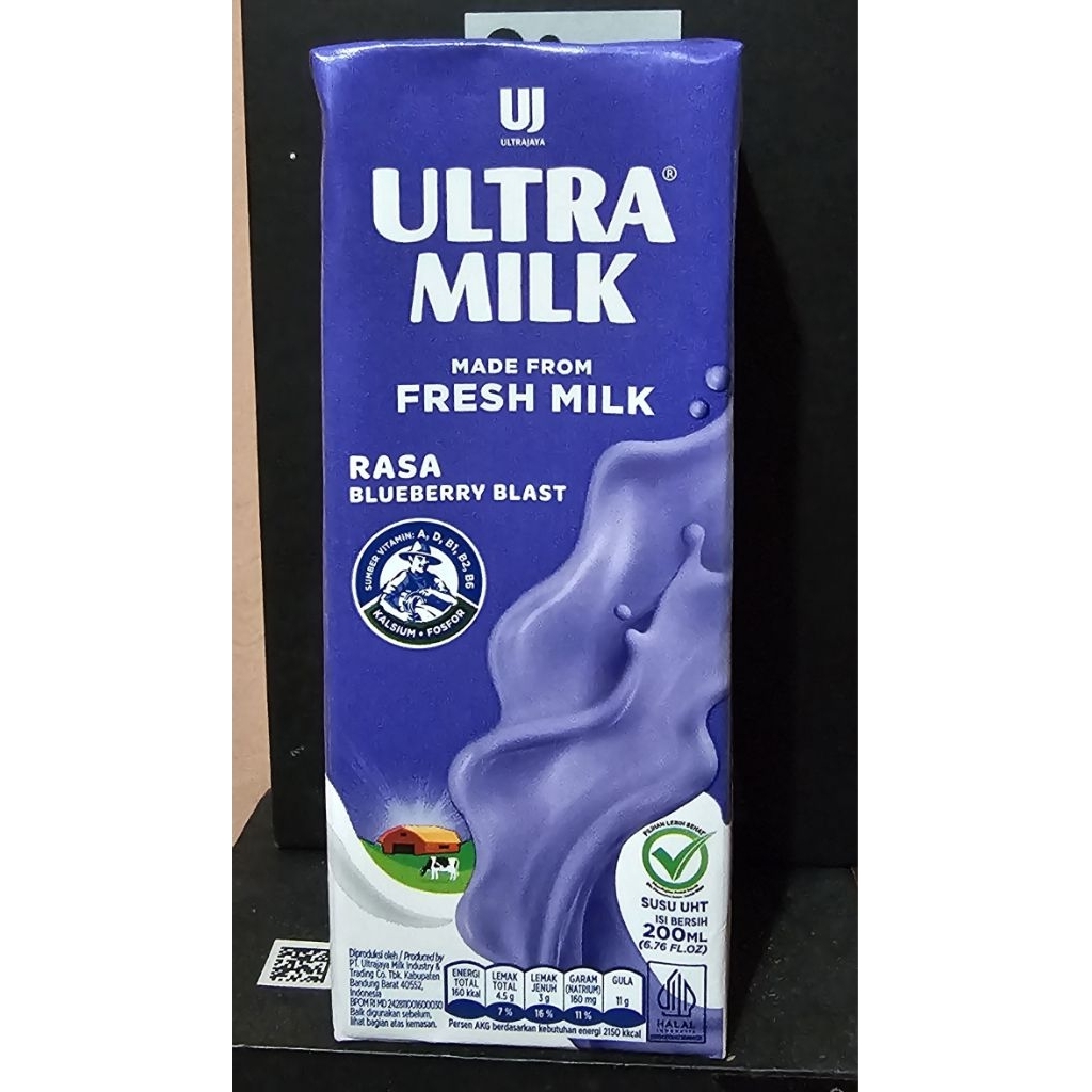 

Ultra Milk Susu UHT Blueberry Blast 200ml