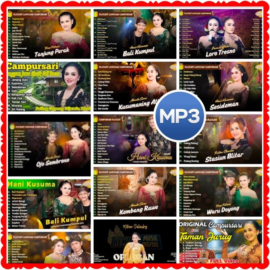 KASET MP3 MOBIL LAGU TERBARU 2025 LAGU JAWA CAMPURSARI