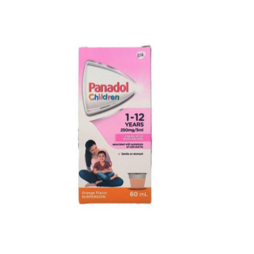 PANADOL SYRUP CHILDREN 1-12 YEARS IMPORT / PANADOL SYRUP ANAK 1-12 TAHUN
