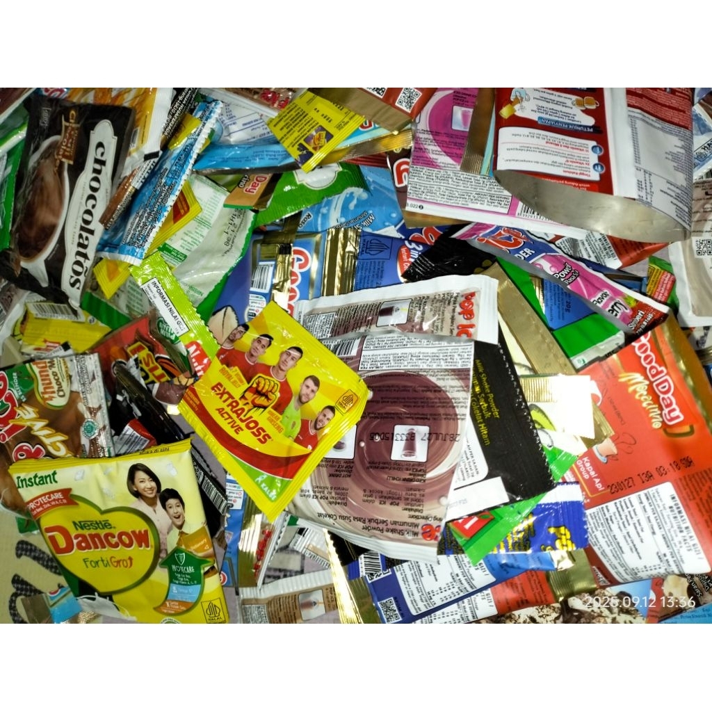 plastik ecobrick blm di cacah 200 gram