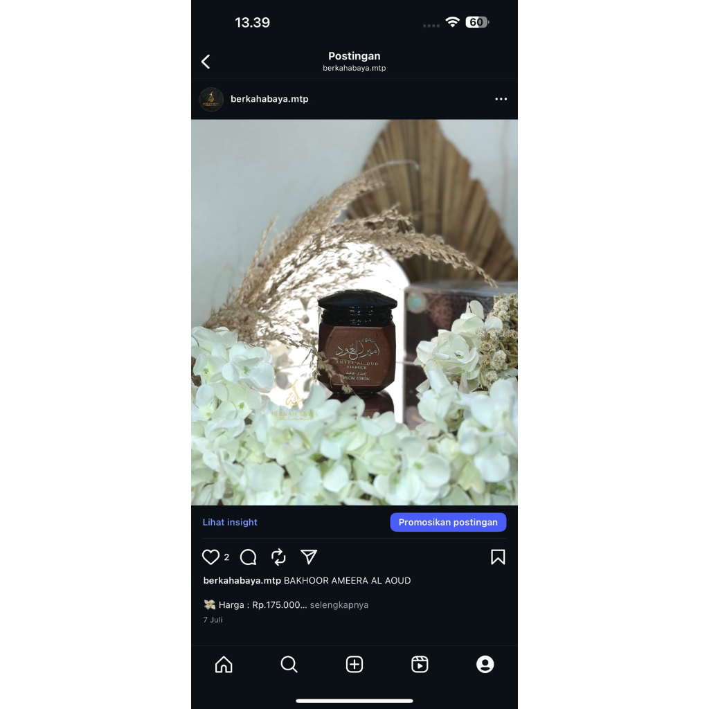 Bukhur Ameer Al Oud spc