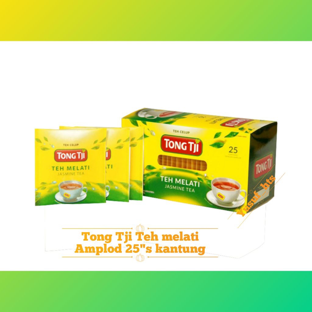 

TONG TJI TEH CELUP KANTONG JASMINE 25 KANTUNG CELUP