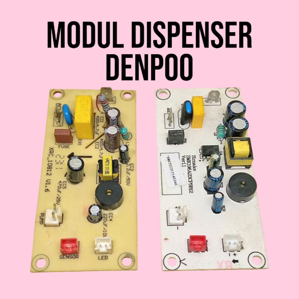 Modul PCB Dispenser Denpoo Modul Dispenser Galon Bawah Original