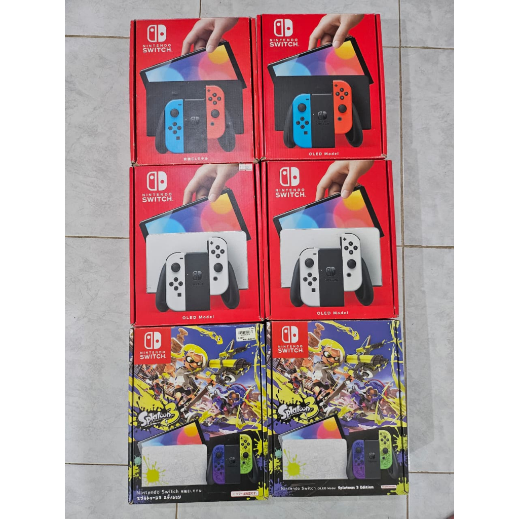 [BEKAS] Nintendo Switch OLED FULLSET