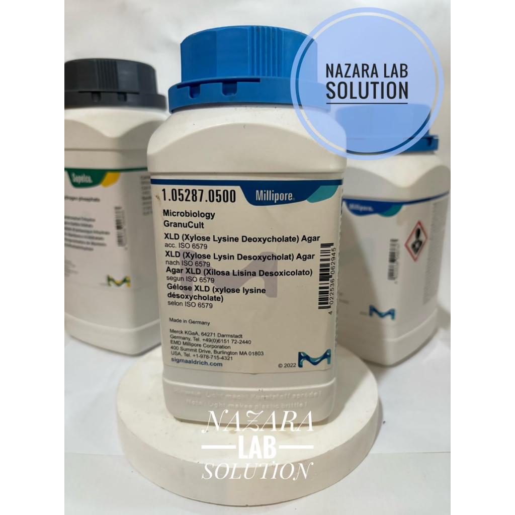 XLD (Xylose Lysine Deoxycholate) Agar For Microbiology MERCK 105287 REPACK 1GR