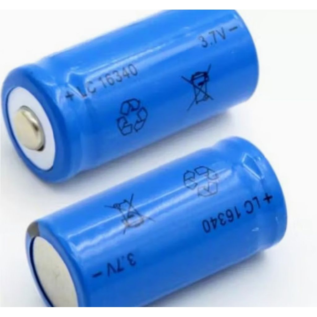 16340 Lithium Battery CR123A Large Capacity Rechargeable Battery 1300