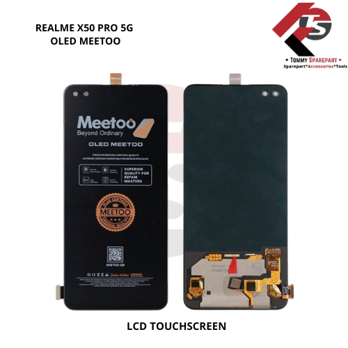 Lcd Touchscreen Realme X50 Pro 5g Oled Meetoo Fingerprint Kualitas Terbaik