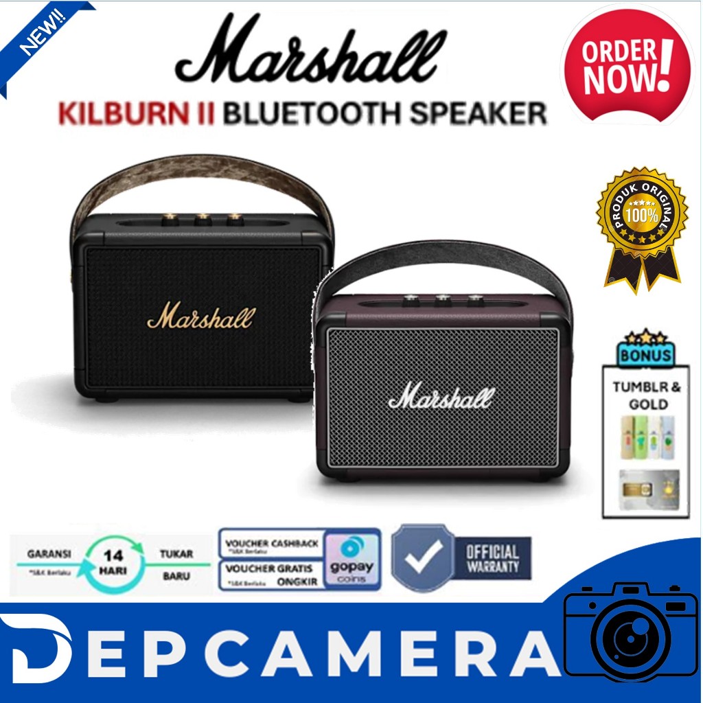 Marshall Kilburn II High Quality Bluetooth Speaker Killburn