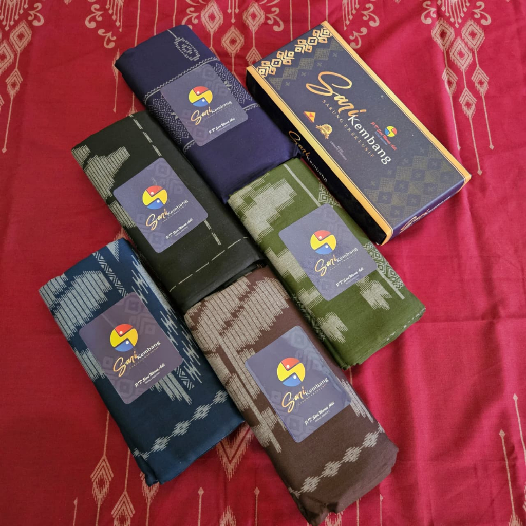 {GROSIR} SARUNG TENUN SARI KEMBANG BY PT SARI KEMBANG 100% ORIGINAL
