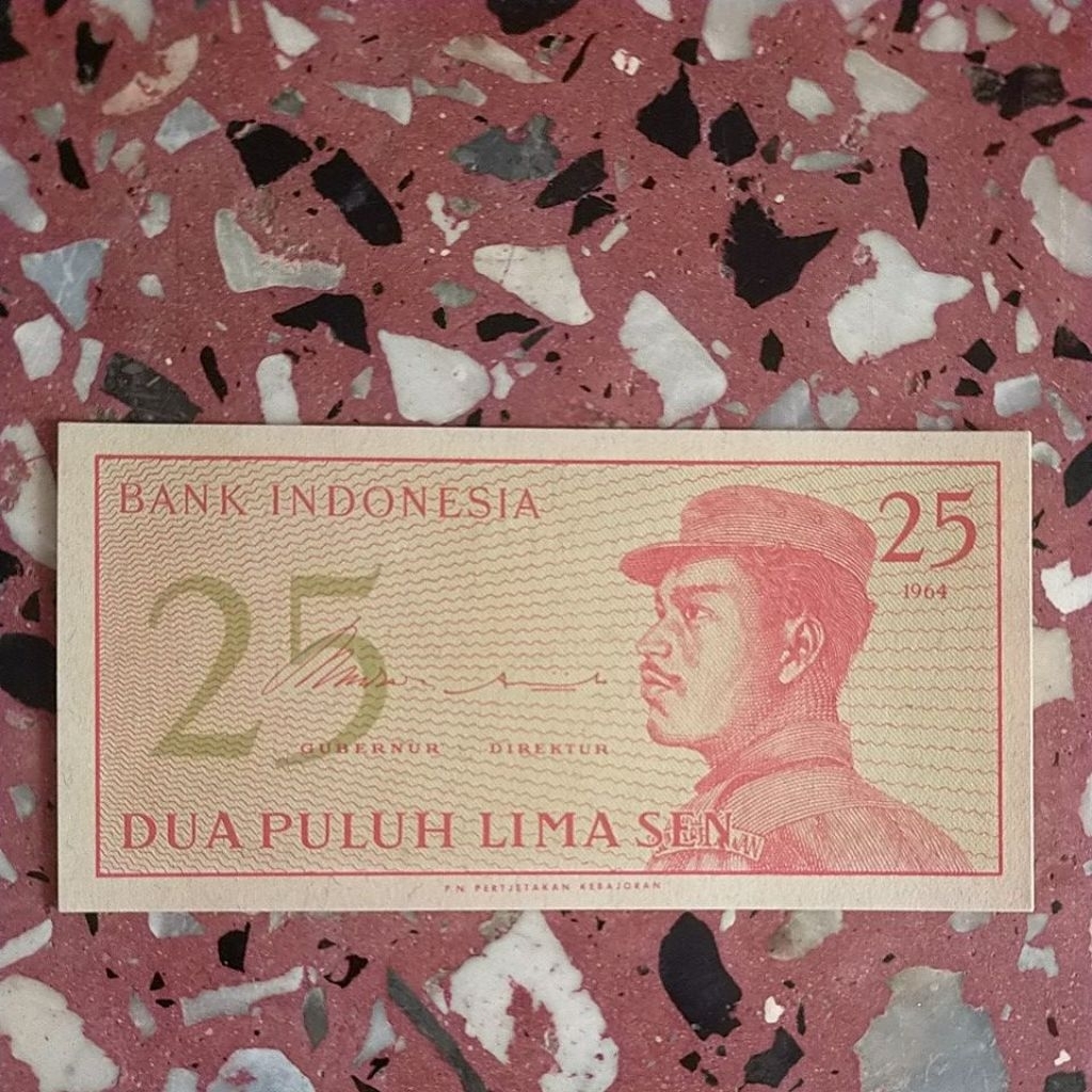25 sen seri sukarelawan tahun 1964