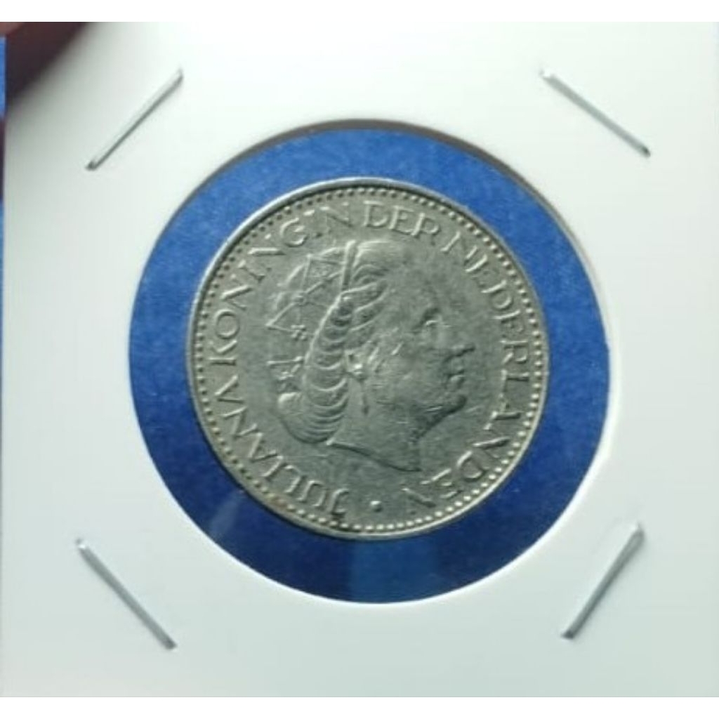 Koin Lawas (Jadul) 1 Gulden Ratu Juliana