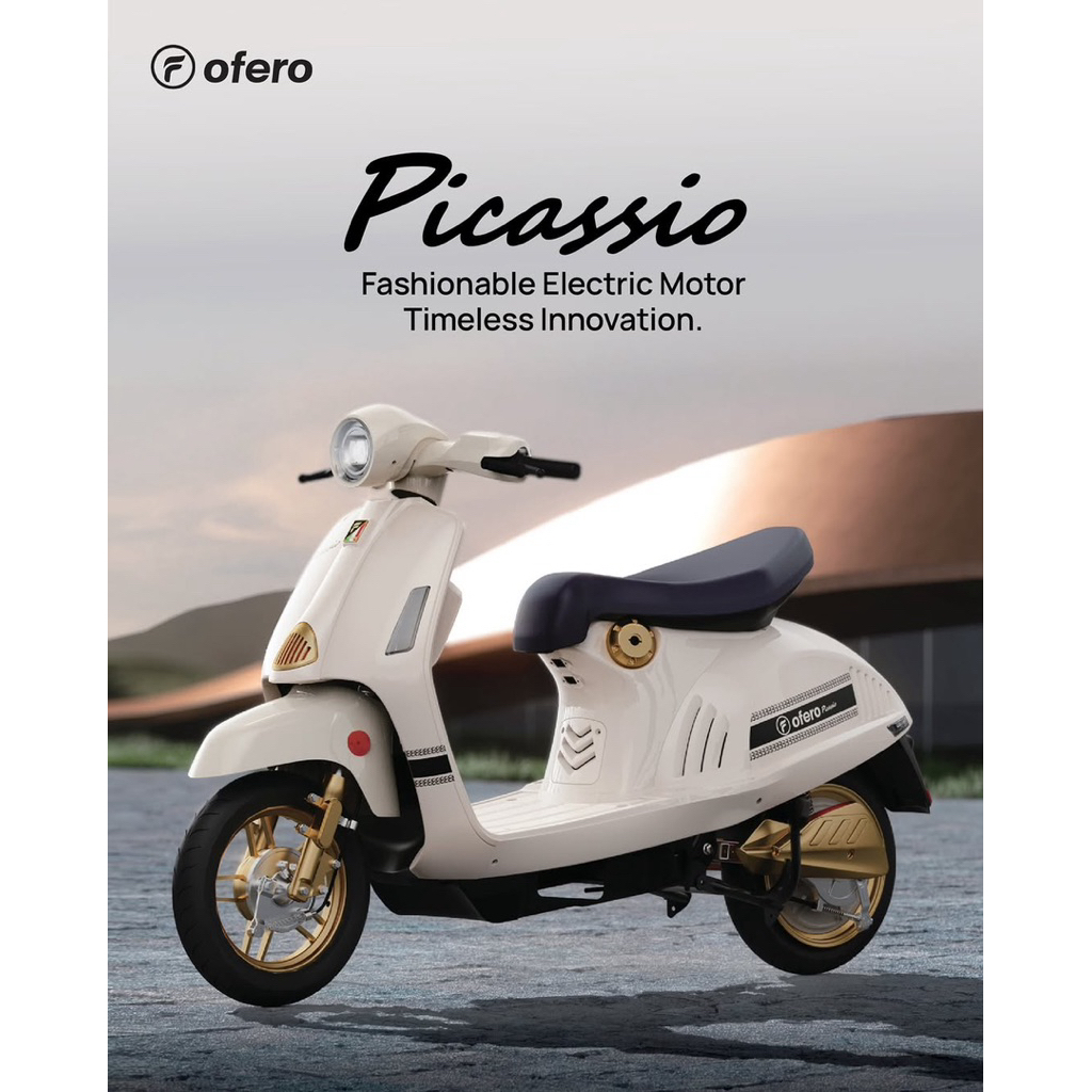 Motor listrik Ofero Picassio // Ofero Picassio 72V24ah 2500watt