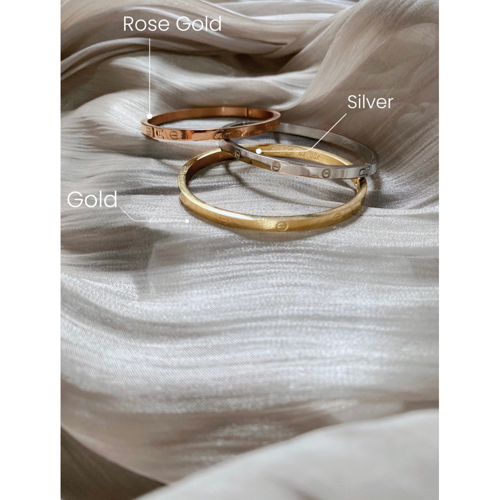 Gelang Cartier Titanium