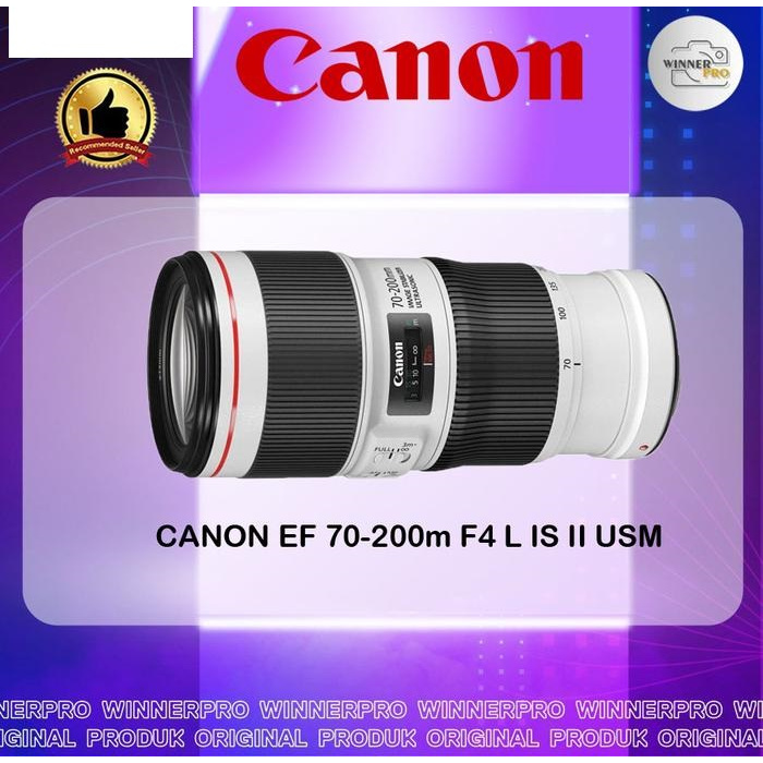 LENSA CANON EF 70-200mm F 4L IS II USM