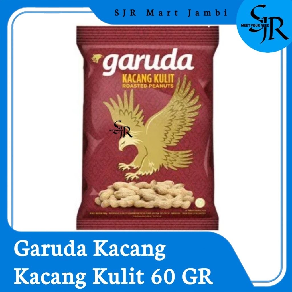 

[Snack] Garuda Kacang Kulit Original Premium 50+10gr