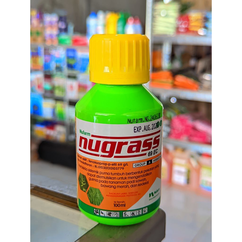 Nufarm Herbisida Nugrass 69 EC (100 Ml)-Racun Rumput Selektif Padi