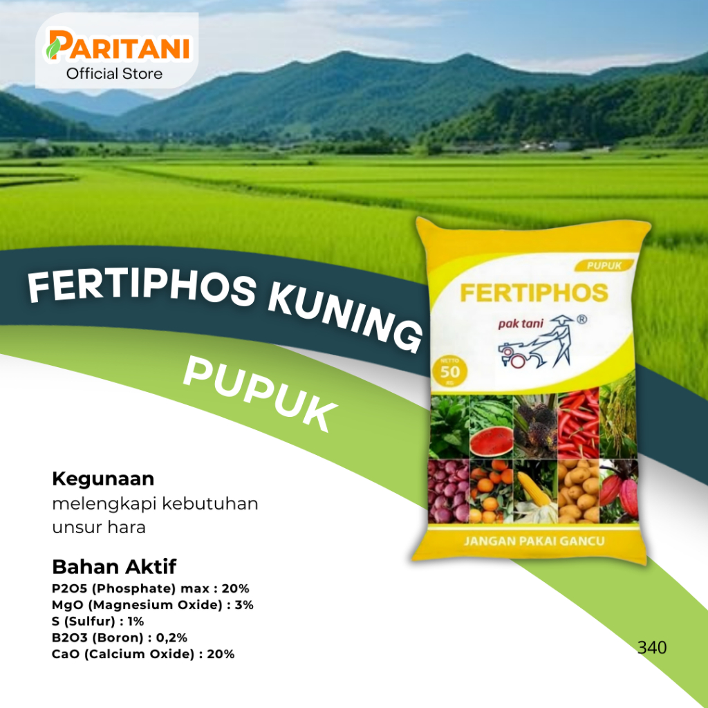 PUPUK FERTIPHOS KUNING PAK TANI 50 Kg