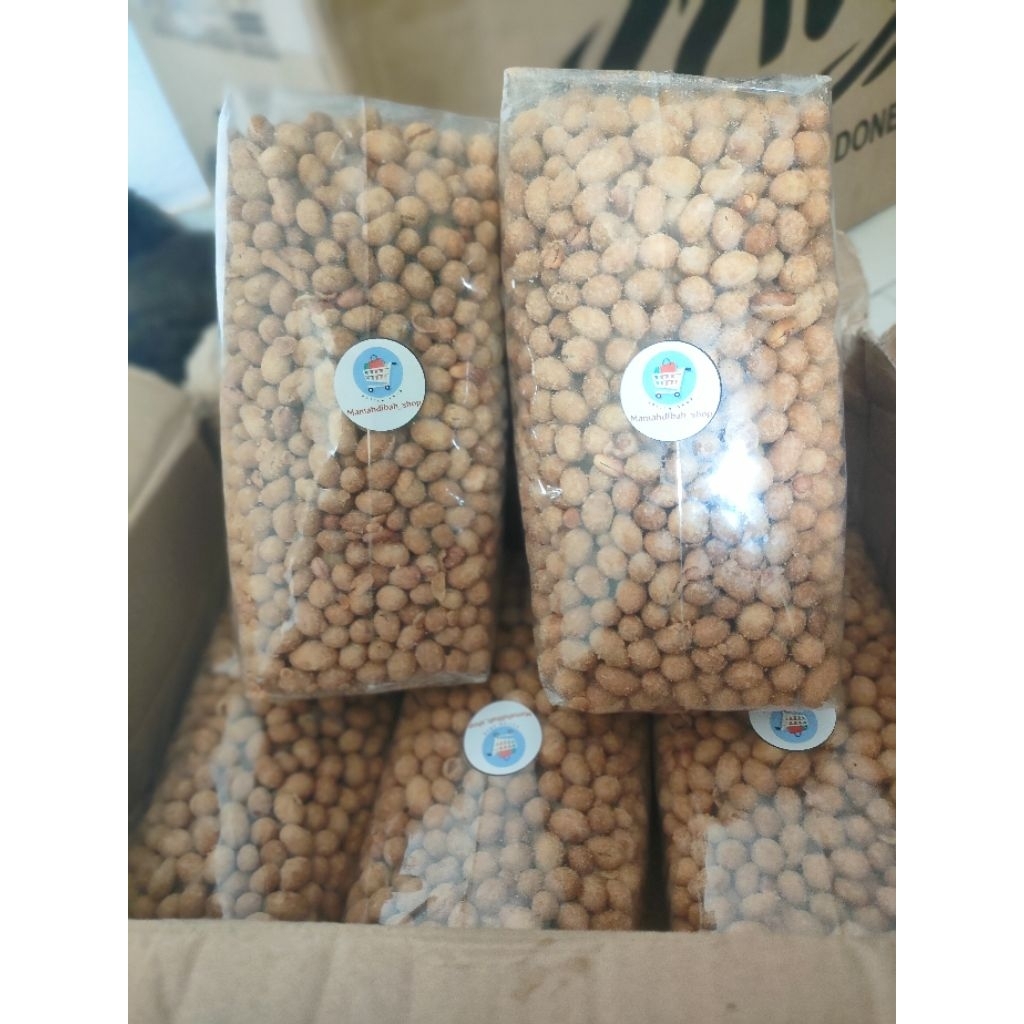 

Kacang Telor Spesial Manis Cemilan Kacang Telor isi 1 KG