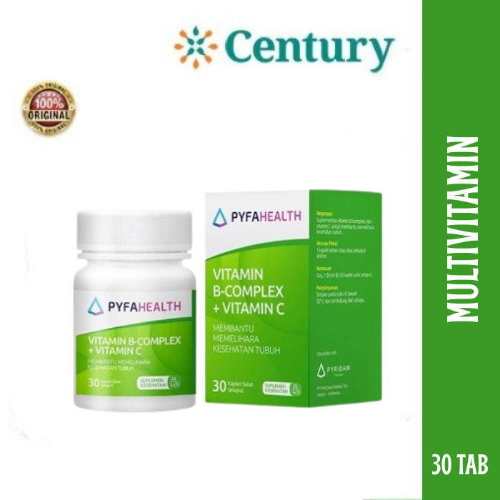 Pyfahealth Vitamin B Complex + Vitamin C Memelihara Kesehatan Tubuh