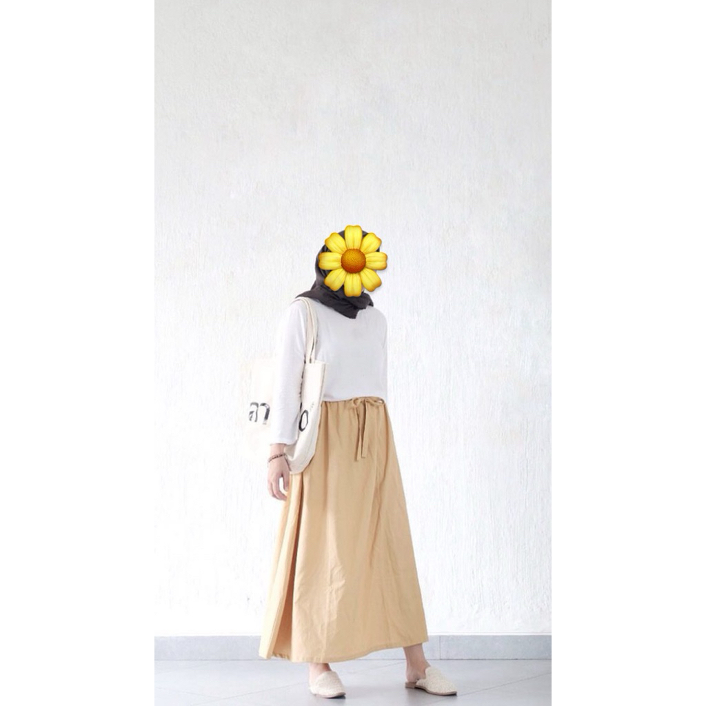 PL ONOKABE SKIRT LINEN HIGH QUALITY LINEN HALUS ONOKABE