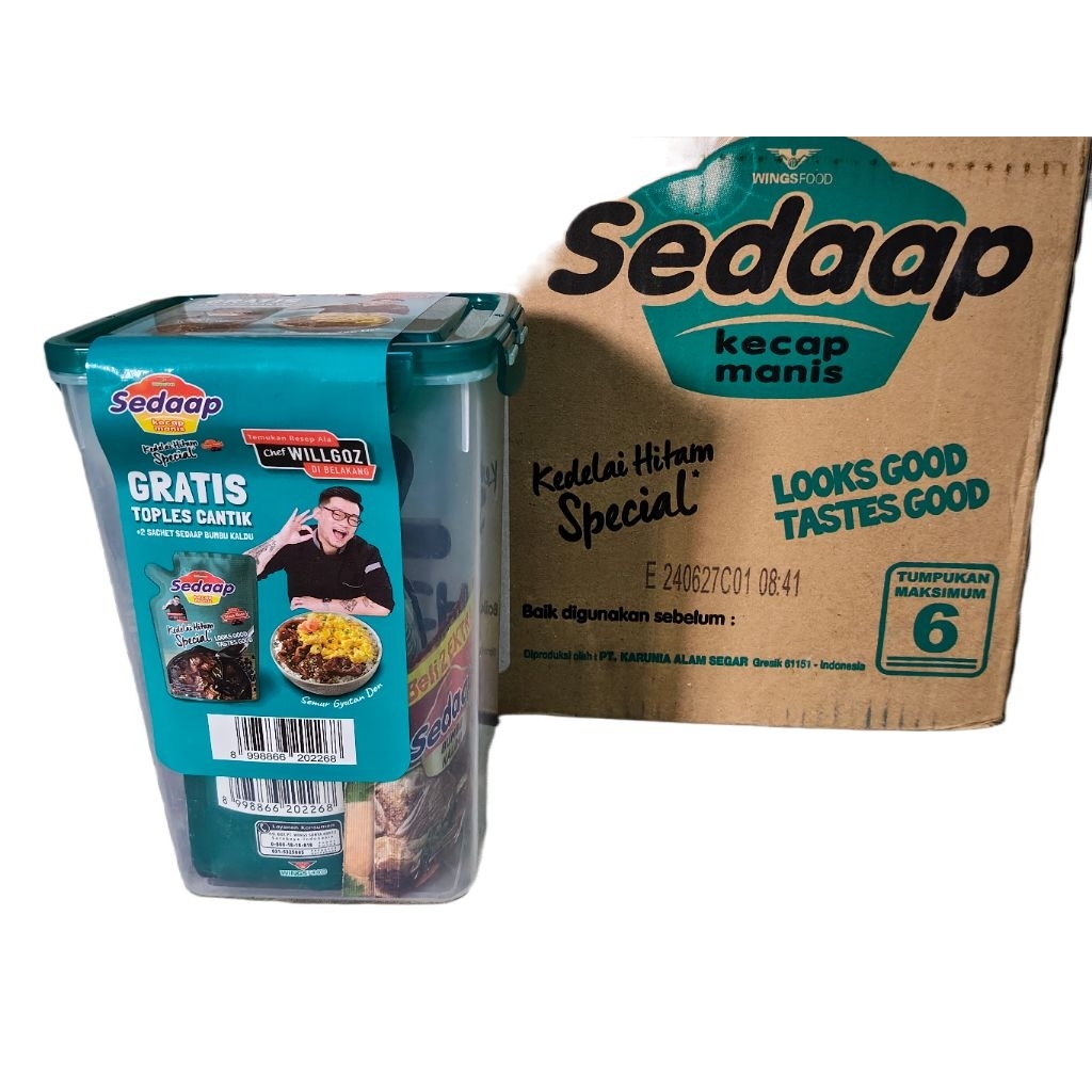 

PROMO SEDAAP KECAP MANIS SPECIAL 725g GRATIS TOPLES CANTIK