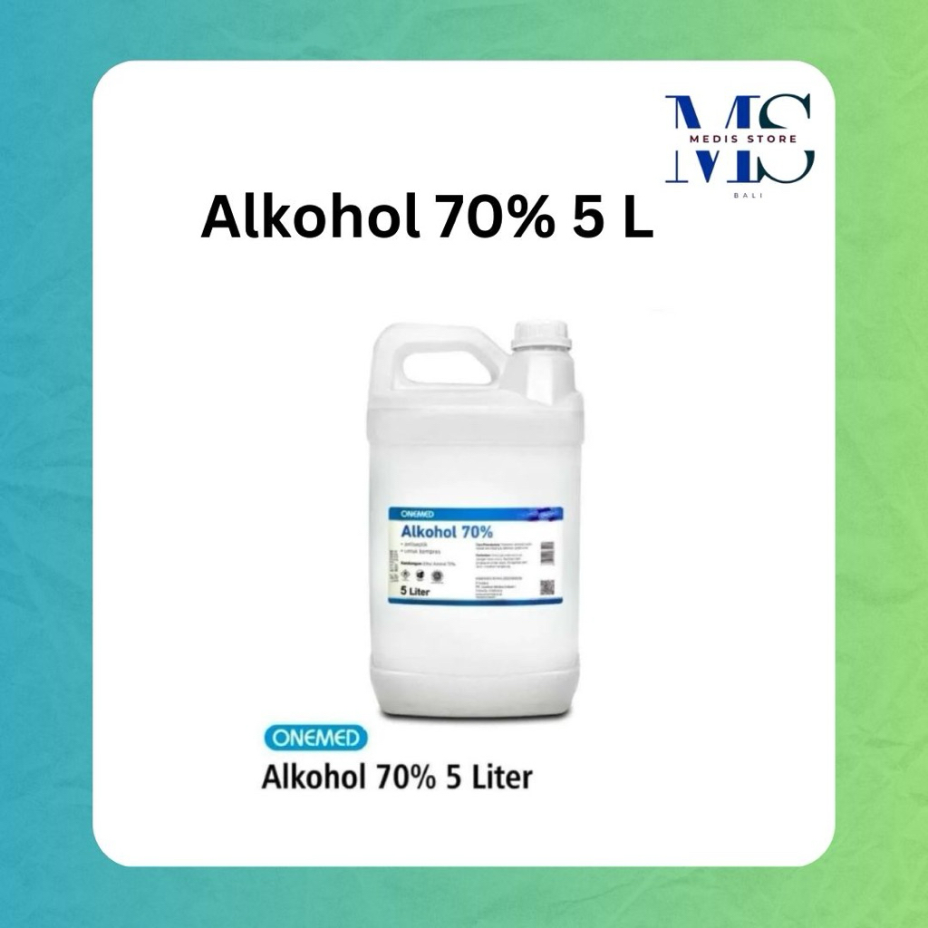 Alkohol 70% 5L Onemed| Alkohol 70%
