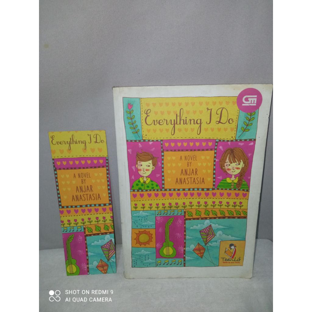 Preloved ORIGINAL Novel Everything I Do by Anjar Anastasia Bekas Penerbit Gramedia Second Unhaul PL 