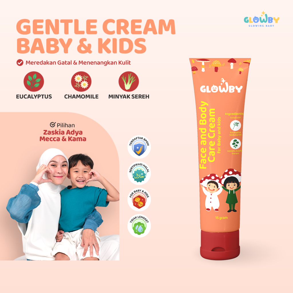 (Glowby) Cream Anti Jamur dan Gatal Untuk Bayi dan Anak