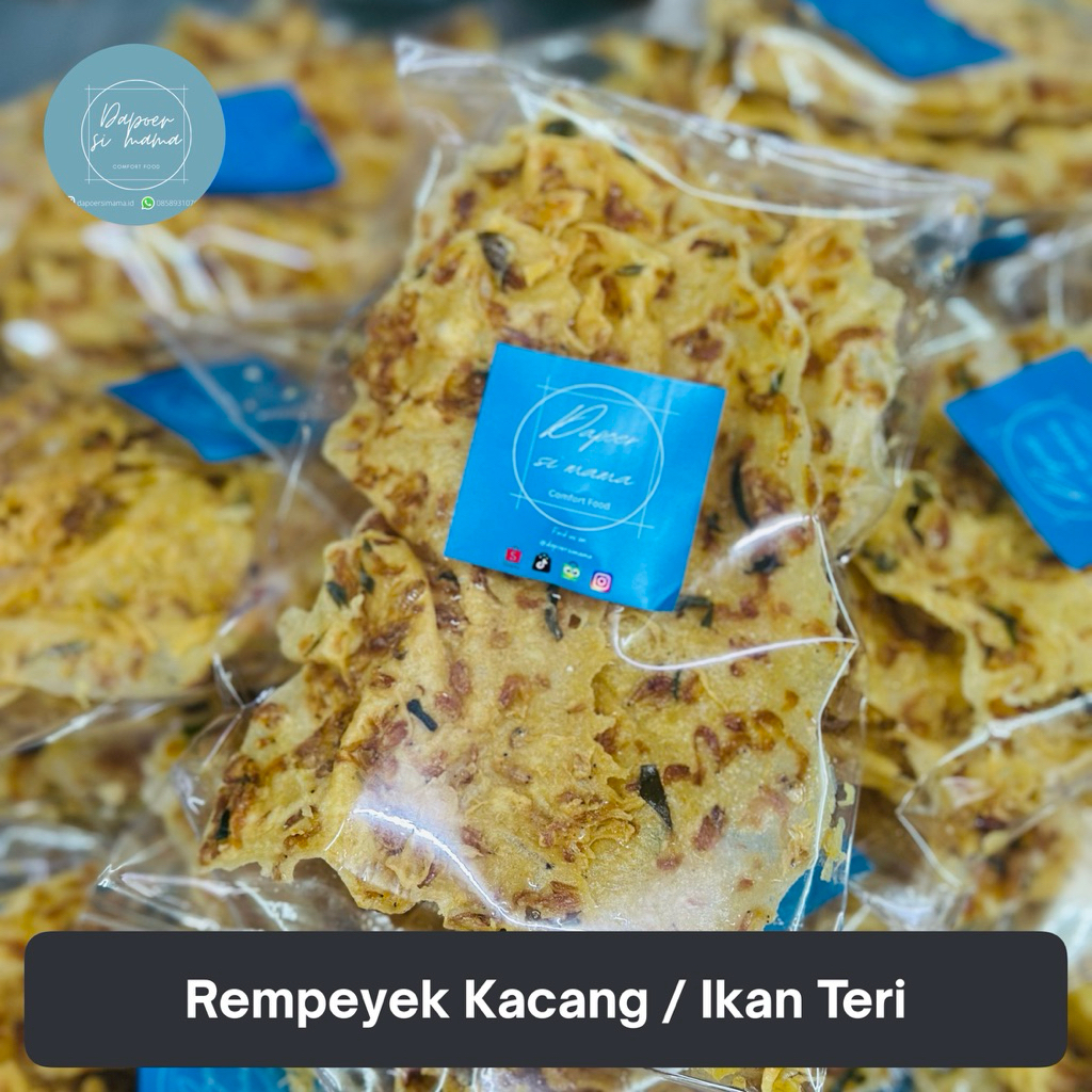 

Rempeyek Kacang / Teri 65 gram