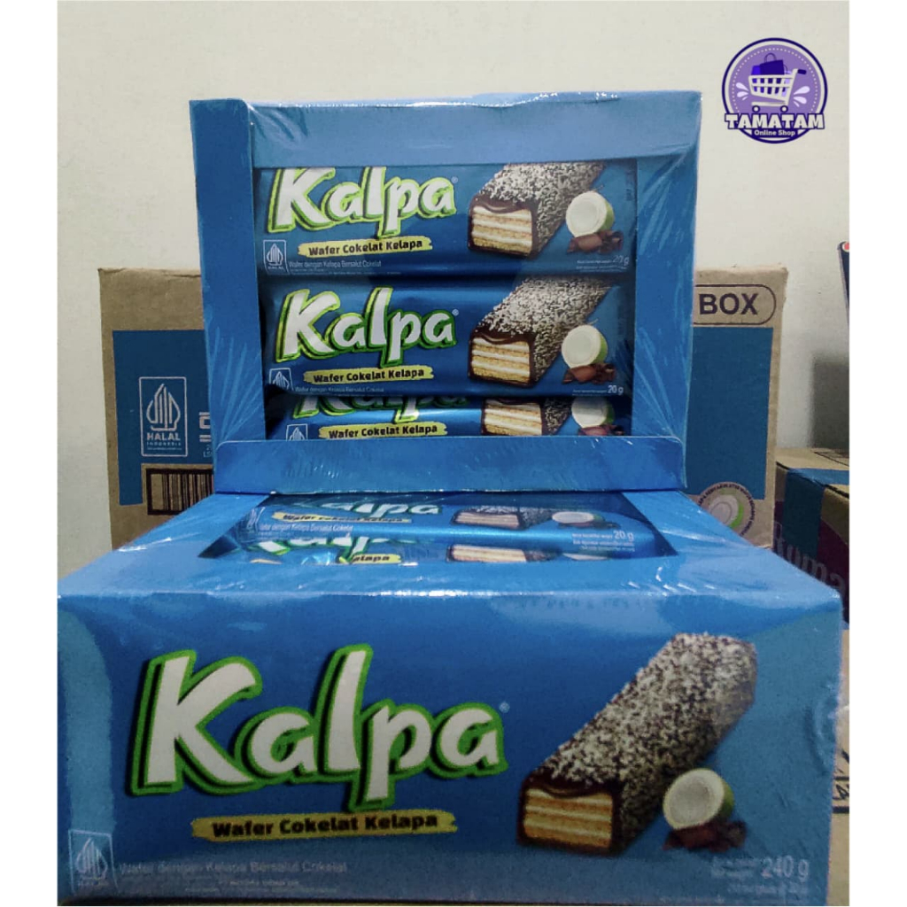 

Kalpa Wafer Coklat Kelapa 12PCS Per Box