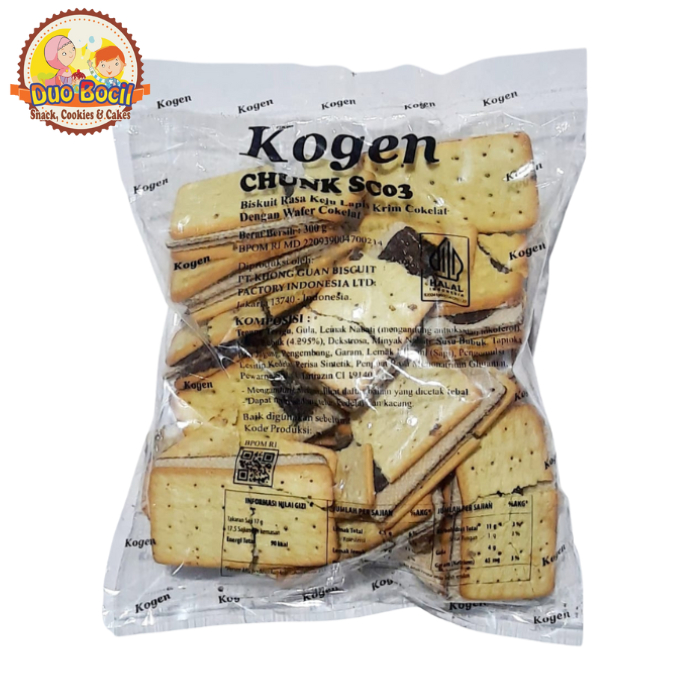 Biskuit CHUNK SC03 / Saltcheese Combo Broken Patahan 300g / Khong Guan Kogen - Duo Bocil Snack