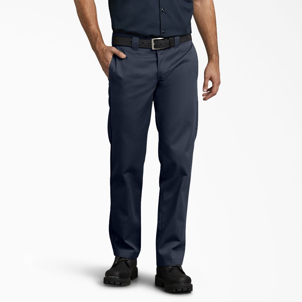 Dickies Men's 873 Slim Fit Work Pants / Dark Navy