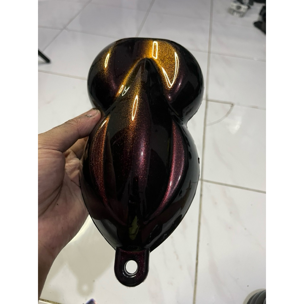 CAT BUNGLON RED ORANGE GOLD