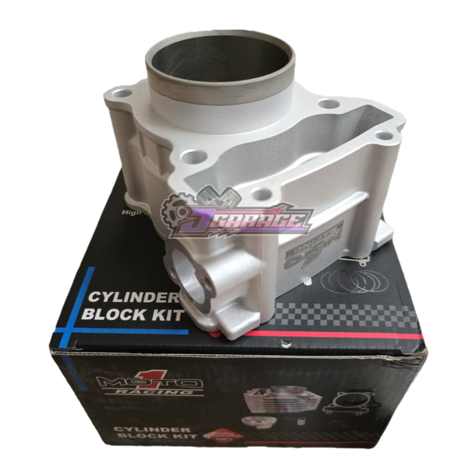 Blok Set Ceramic NMAX AEROX 63mm - Moto 1 Racing / Blok Ceramic + Piston Forged + Paking + Ring Pist