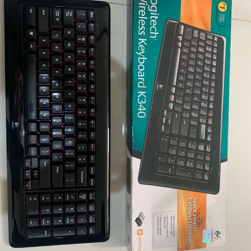 keyboard wireless logitech K340