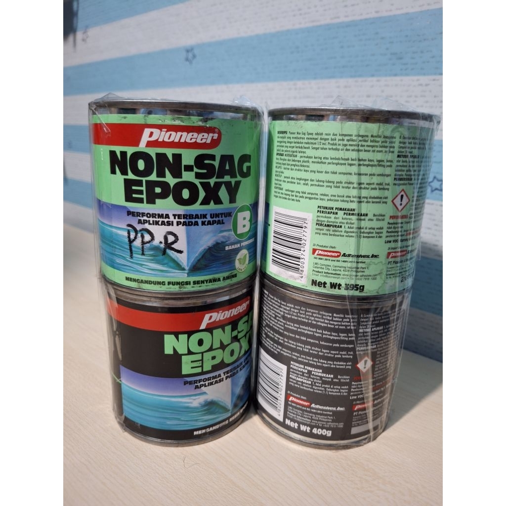 Lem Epoxy Kapal 2 Komponen Pioneer