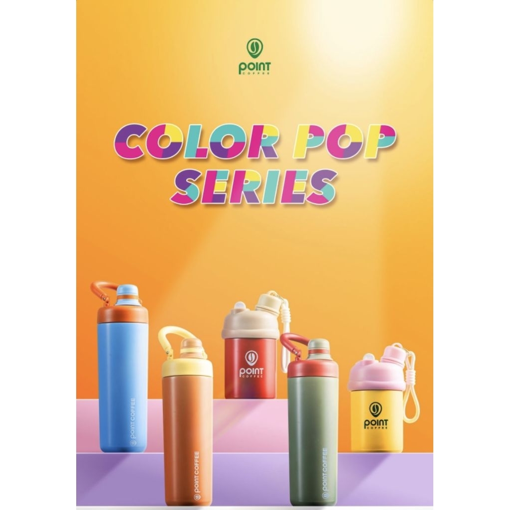 Tumbler Vacuum Flask Point coffee 800 ml Indomaret