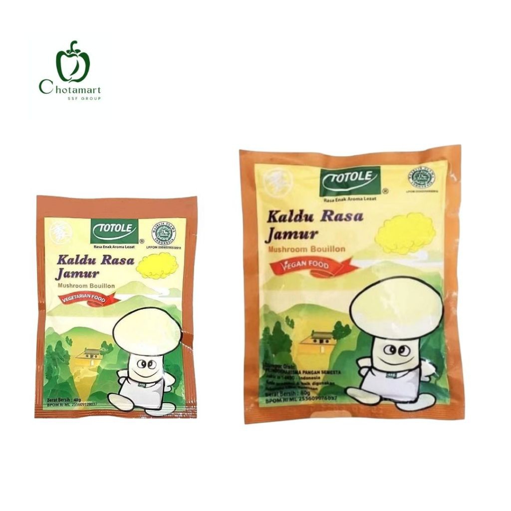 

Kaldu JAMUR TOTOLE 40G 80G