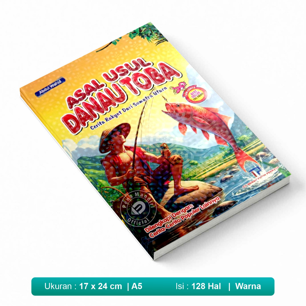 Buku Cerita Kisah Asal Usul Danau Toba Cerita Rakyat dari Sumatra Utara MPP