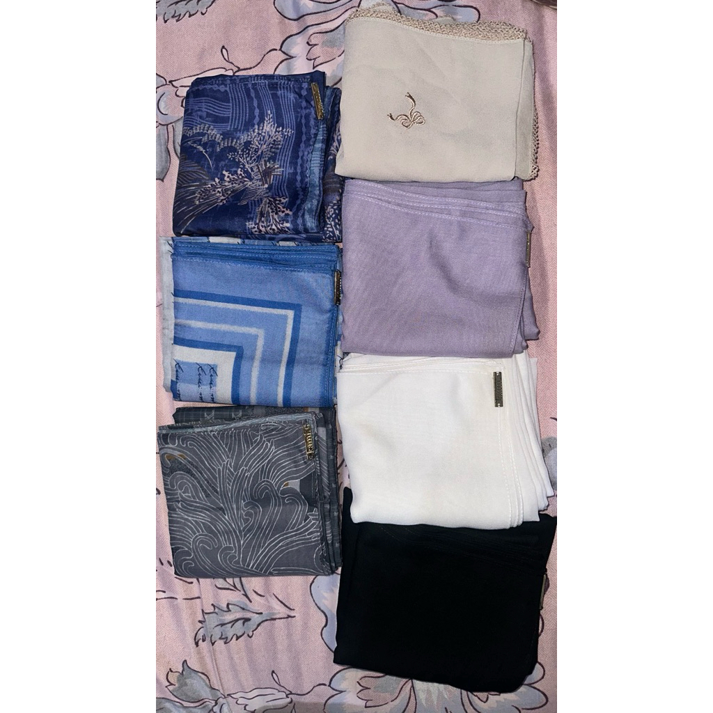 NEW & PRELOVED BUNDLING SCARF NAIA & KAMI