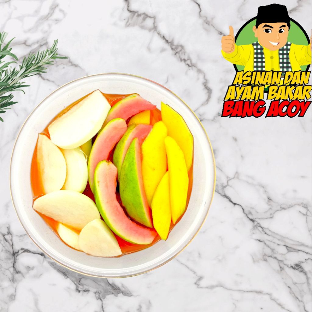 

Asinan Buah Mangga, jambu merah, bengkuang