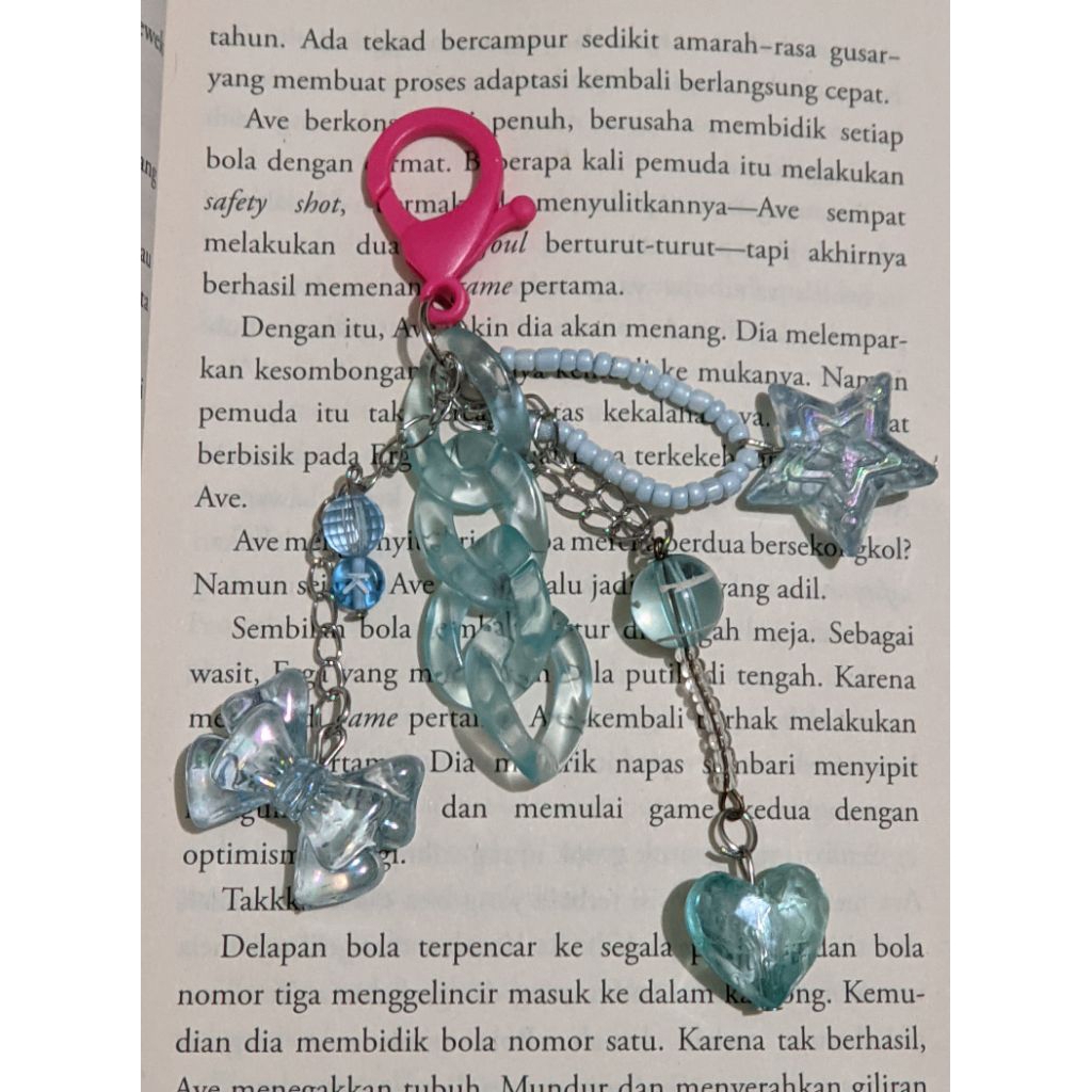 Ganci Beads/manik-manik Gantungan Tas, Kunci, bahan akrilik